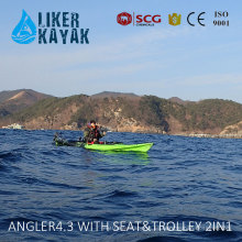 2016 Liker Angler Kayak, Barco de recreo Kayak de asiento individual